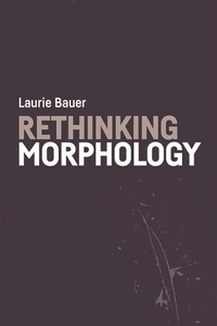 Enlarge image Cover: Rethinking Morphology - Edinburgh University Press