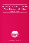 Cover: Roman Law, Scots Law and Legal History - Edinburgh University Press