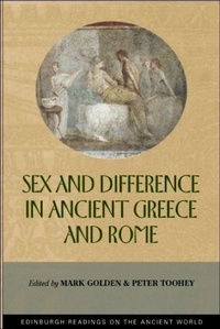 Enlarge image Cover: Sex and Difference in Ancient Greece and Rome - Edinburgh University Press