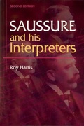 Cover: Saussure and his Interpreters - New York University Press