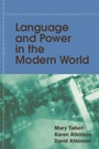 Bild: Language and Power in the Modern World - Edinburgh University Press