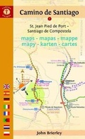 Cover: Camino de Santiago Maps (Camino Frances) - Camino Guides