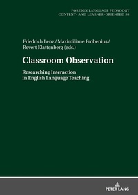 Enlarge image Cover: Classroom Observation - Peter Lang Verlag