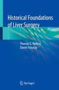 Cover: Historical Foundations of Liver Surgery - Springer