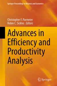 Enlarge image Cover: Advances in Efficiency and Productivity Analysis - Springer