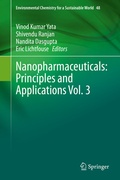 Cover: Nanopharmaceuticals: Principles and Applications Vol. 3 - Springer