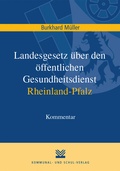 Cover: Landesgesetz &uuml;ber den &ouml;ffentlichen Gesundheitsdienst Rheinland-Pfalz - KSV Medien
