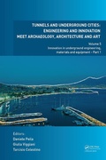 Cover: Tunnels and Underground Cities: Engineering and Innovation Meet Archaeology, Architecture and Art - CRC Press