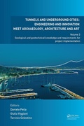 Cover: Tunnels and Underground Cities: Engineering and Innovation Meet Archaeology, Architecture and Art - CRC Press