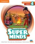 Cover: Super Minds Level 4 Workbook with Digital Pack American English - Cambridge University Press