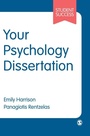 Cover: Your Psychology Dissertation - SAGE Publications Ltd