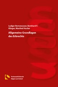 Cover: Allgemeine Grundlagen des Erbrechts - Hagener Wissenschaftsverlag