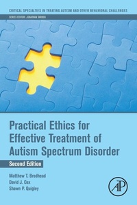 Enlarge image Cover: Practical Ethics for Effective Treatment of Autism Spectrum Disorder - Academic Press