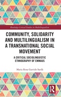 Cover: Community, Solidarity and Multilingualism in a Transnational Social Movement - Routledge
