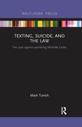 Cover: Texting, Suicide, and the Law - Routledge