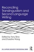 Cover: Reconciling Translingualism and Second Language Writing - Routledge
