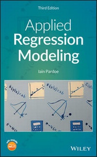 Enlarge image Cover: Applied Regression Modeling - Wiley