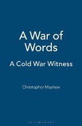 Cover: A War of Words - Bloomsbury Academic