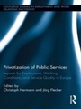 Cover: Privatization of Public Services - Routledge