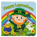 Cover: Happy Leprechaun Puppet Book - Cottage Door Press