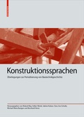 Cover: Konstruktionssprachen - Birkh&auml;user Verlag GmbH