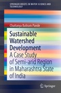 Cover: Sustainable Watershed Development - Springer