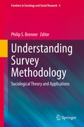 Cover: Understanding Survey Methodology - Springer