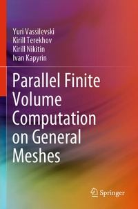 Enlarge image Cover: Parallel Finite Volume Computation on General Meshes - Springer