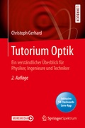 Cover: Tutorium Optik - Springer Spektrum