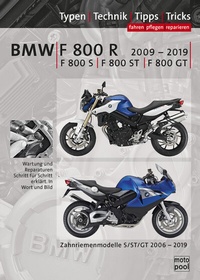Abbildung von: BMW F800R, F800S, F800ST, F800GT Reparaturanleitung - Sattelmaier Verlag