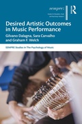 Cover: Desired Artistic Outcomes in Music Performance - Routledge