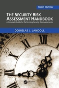 Cover: The Security Risk Assessment Handbook - CRC Press