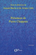 Cover: Pr&eacute;sences de Pierre Chappuis - EDITIONS ORIZONS