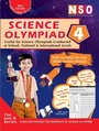 Cover: National Science Olympiad - Class 4 (With OMR Sheets) - V&S Publishers