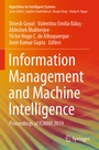 Cover: Information Management and Machine Intelligence - Springer