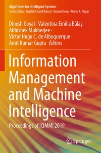 Abbildung von: Information Management and Machine Intelligence - Springer