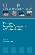 Cover: Managing Negative Symptoms of Schizophrenia - OUP eBook