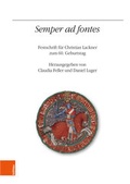Cover: "Semper ad fontes" - B&ouml;hlau