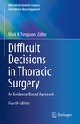 Cover: Difficult Decisions in Thoracic Surgery - Springer