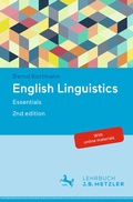 Cover: English Linguistics - J.B. Metzler
