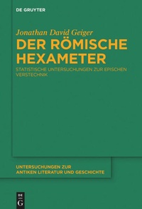 Enlarge image Cover: Der römische Hexameter - De Gruyter