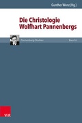 Cover: Die Christologie Wolfhart Pannenbergs - Vandenhoeck & Ruprecht