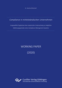 Abbildung von: Compliance in mittelständischen Unternehmen - Cuvillier Verlag