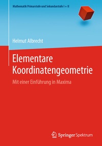 Abbildung von: Elementare Koordinatengeometrie - Springer Spektrum