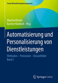 Abbildung von: Automatisierung und Personalisierung von Dienstleistungen - Springer Gabler