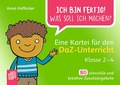 Cover: Eine Kartei f&uuml;r den DaZ-Unterricht - Klasse 2-4 - Verlag an der Ruhr