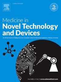 Abbildung von: Medicine in Novel Technology and Devices - Elsevier