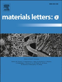 Enlarge image Cover: Materials Letters: X - Elsevier