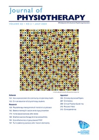 Abbildung von: Journal of Physiotherapy - Elsevier