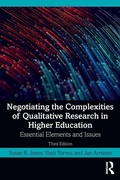 Cover: Negotiating the Complexities of Qualitative Research in Higher Education - Routledge